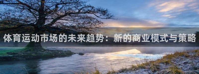 凯发官方平台体育:体育运动市场的未来趋势:新的商业模式与策略