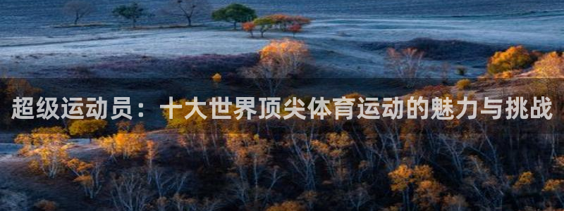 凯发官方正版app娱乐40996:超级运动员:十大世界顶尖体